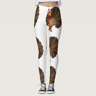 Adorable Turkey Thanksgiving Leggings