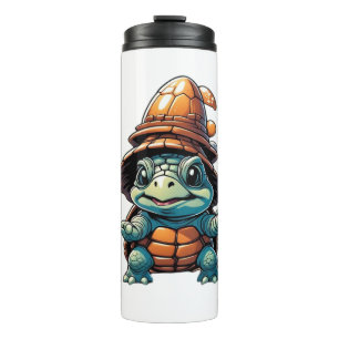 Adorable Turtle in Halloween Mood Essential T-Shir Thermal Tumbler