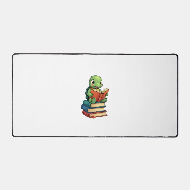 Adorable Turtle Reading Books (3) (Recto)