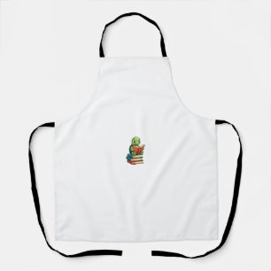 Adorable Turtle Reading Books (3) Apron