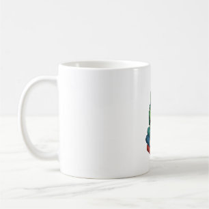 Adorable Turtle Reading Books (3) Coffee Mug