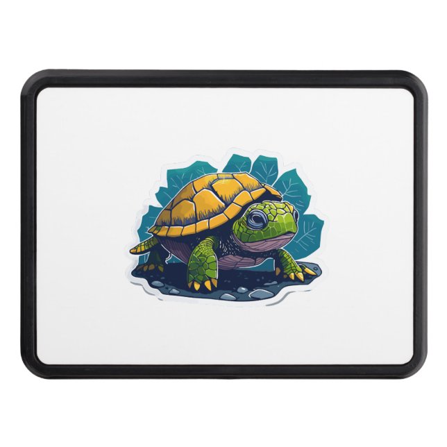 Adorable Turtle Trailer Hitch Cover (Front)