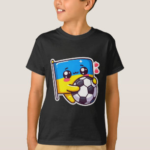 Adorable Ukrainian Bynner Fan Ukraine Flag Cute Ca T-Shirt