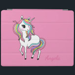 Adorable Unicorn Magical iPad Cover<br><div class="desc">Adorable magical unicorn. An elegant and sophisticated design.</div>
