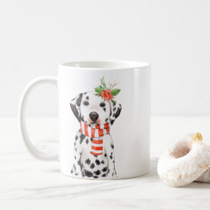 Adorable vacances Dalmatie fantaisie Script Mug