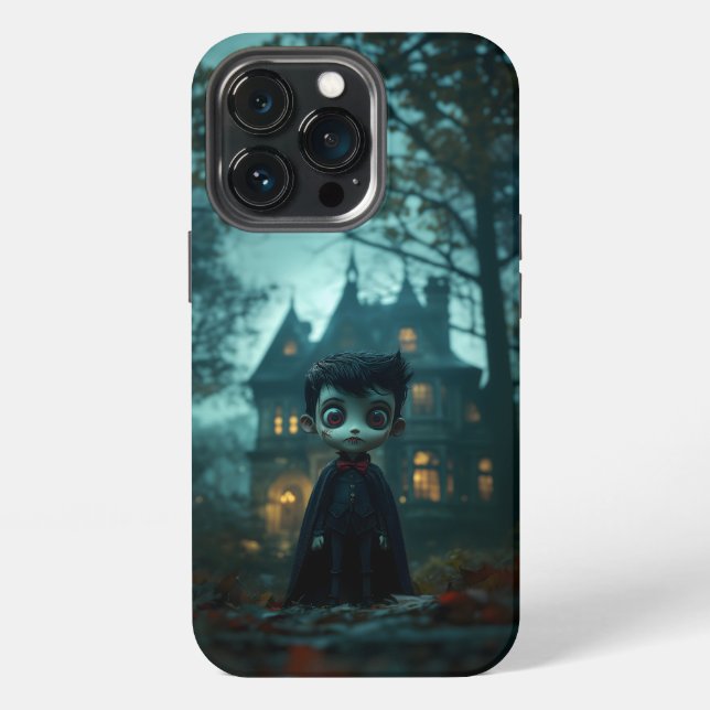 Adorable Vampire Halloween iPhone Case (Back)