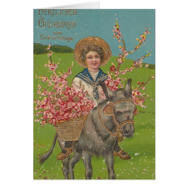 Adorable Vintage Postcard (Front)