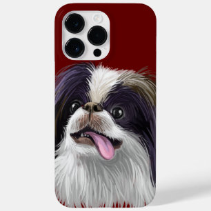 ADORABLE WATERCOLOR JAPANESE CHIN DOG Case-Mate iPhone 14 PRO MAX CASE