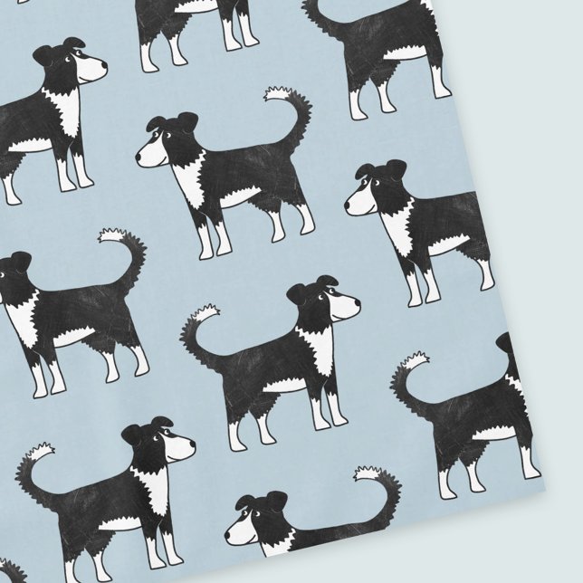 Adorable Welsh Border Collie Sheep Dog Pattern Tablecloth (Creator Uploaded)