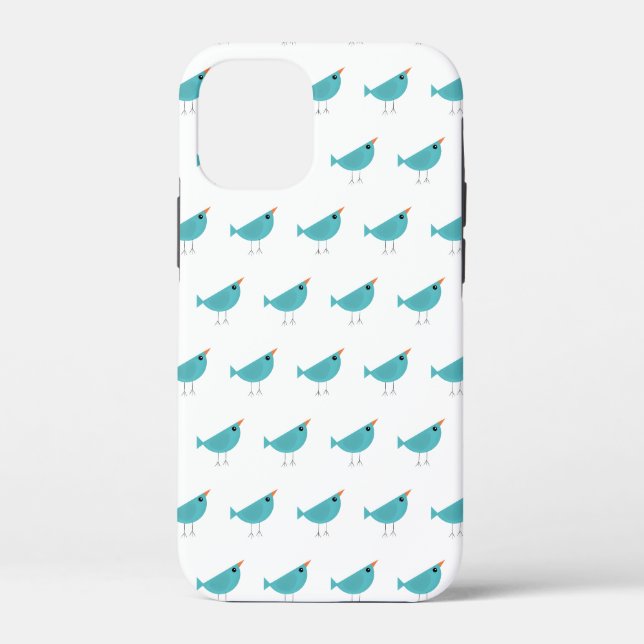 Adorable Whimsical Bird Nature Art Case-Mate iPhone Case (Back)