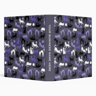 Adorable Yoga Cute Cat Poses Binder