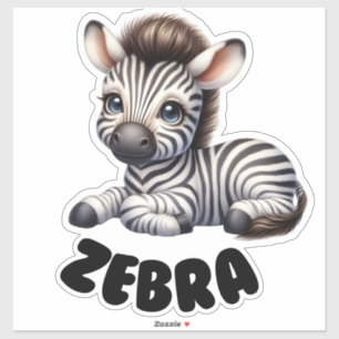 Adorable Zebra - Nursery