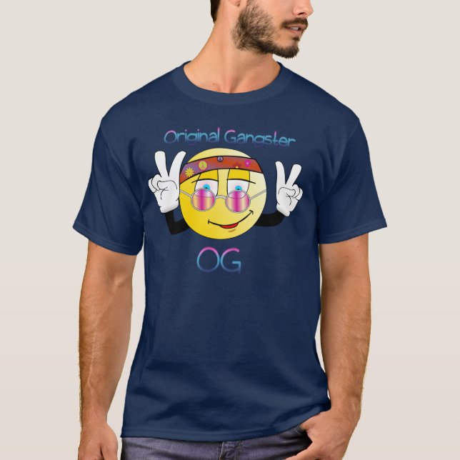 Adorables Bohème Original Gangster OG T-Shirt (Devant)