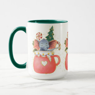 Adorables Christmas Charming Elephant Mug