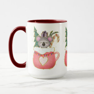 Adorables Christmas Precious Animal Koala  Mug