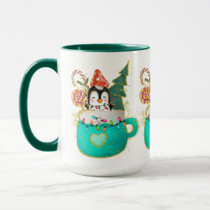 Adorables Christmas Splendid Penguin Mug