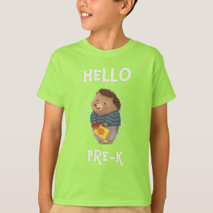 Adorables Kids Hello Pre-K Hedgehog T-Shirt