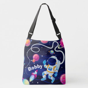 Adorables Spaceman Colourful Custom  Crossbody Bag
