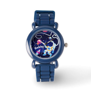 Adorables Spaceman Colourful Custom  Watch