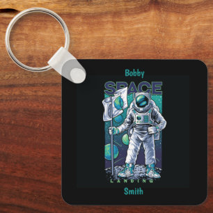 Adorables Spaceman Space Landing Custom   Keychain