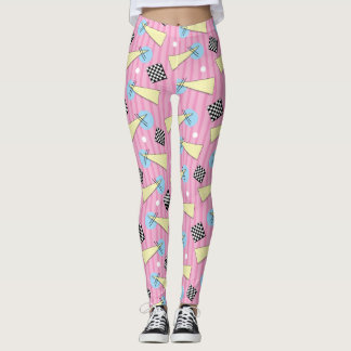 Adorables Synthwave/Vaporwave Style Yoga Leggings