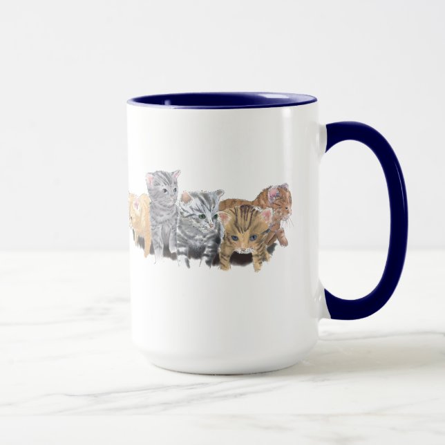Adorably Cute Kittens Mug (Right)