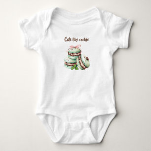 Adorably Sweet ‘Cute Like Cookie’ Macaron Bodysuit
