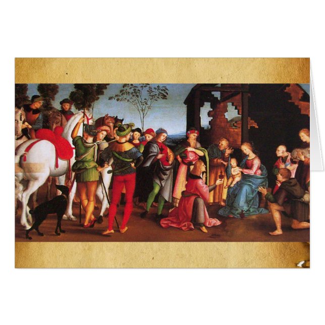 ADORATION DE LA MAGI (Devant horizontal)