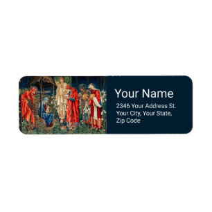 ADORATION DE MAGI Morris, Burne-Jones  