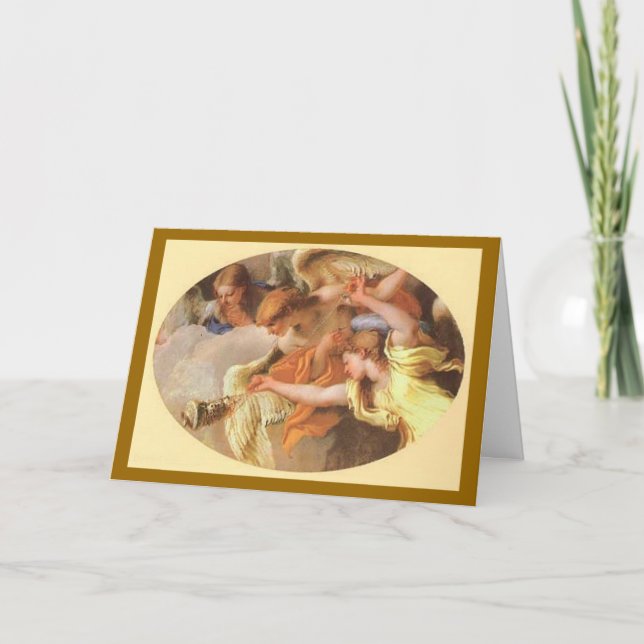 Adoration des bergers - Carte de Noël (Devant)