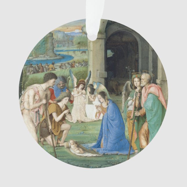 Adoration des bergers, circa 1500 (devant)