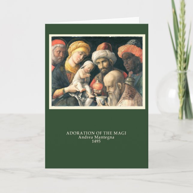 Adoration des cartes de Noël de Magi (Devant)