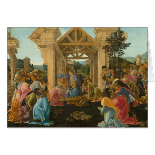Adoration des Mages par Botticelli