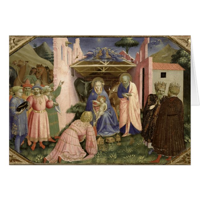 Adoration des Magi, du predella (Devant horizontal)