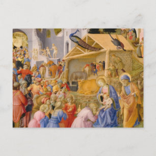 Adoration of Magi Postcard