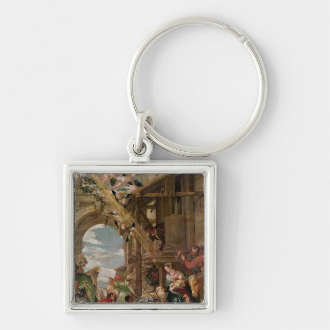 Adoration of the Kings, 1573 Keychain (Front)