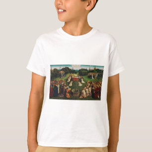 Adoration of the Lamb by Jan van Eyck T-Shirt