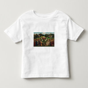 Adoration of the Lamb by Jan van Eyck Toddler T-shirt