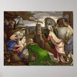 Adoration of the Magi, 1563-64 Poster