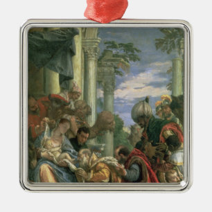 Adoration of the Magi, 1570s Metal Ornament