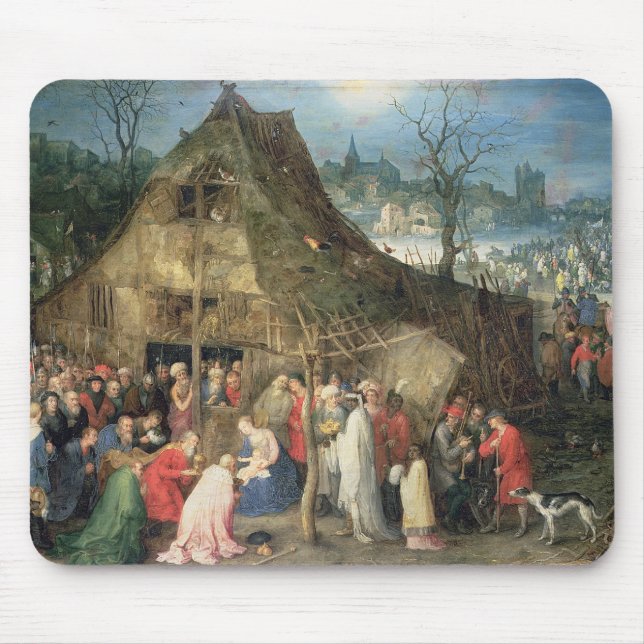 Adoration of the Magi, 1598 Mouse Pad (Front)