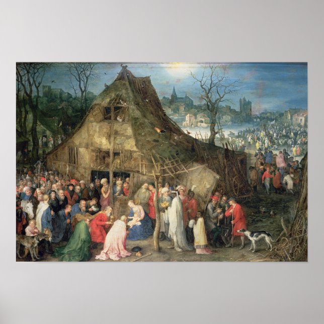 Adoration of the Magi, 1598 Poster (Front)