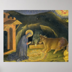 Adoration of the Magi Altarpiece; left hand predel Poster