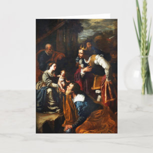 Adoration of the Magi - Artemisa Gentileschi Card