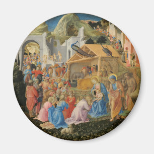 Adoration of the Magi by Fra Angelico and Filippo Magnet