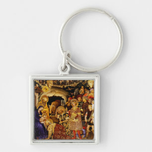 Adoration of the Magi by Gentile da Fabriano Keychain