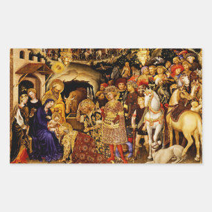 Adoration of the Magi by Gentile da Fabriano Sticker