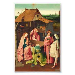 Adoration of the Magi by Hieronymus Bosch Photo Print