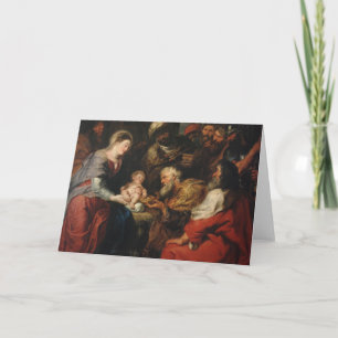 Adoration Of The Magi By Peter Paul Rubens 1626 Card