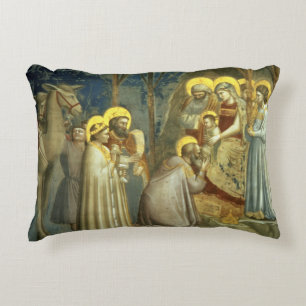 Adoration of the Magi, c.1305 Accent Pillow